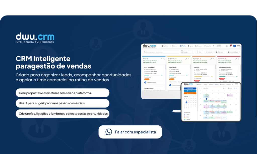 Gestão inteligente de vendas